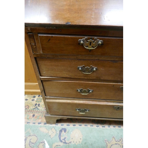 250 - 18thC mahogany bureau