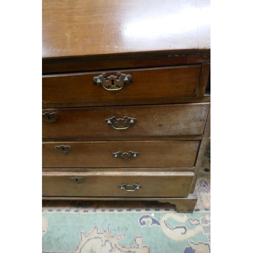 250 - 18thC mahogany bureau