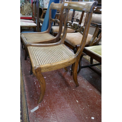 346 - 2 bergere chairs