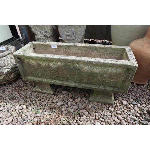 390 - Stone trough planter