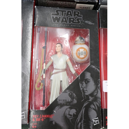 120 - 6 boxed Star-Wars figures