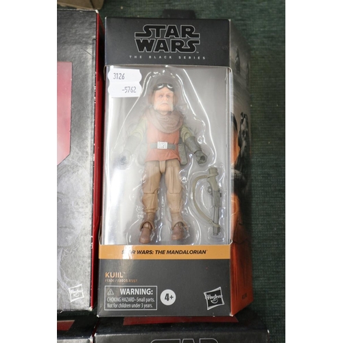 120 - 6 boxed Star-Wars figures