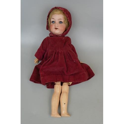 127 - Vintage German doll