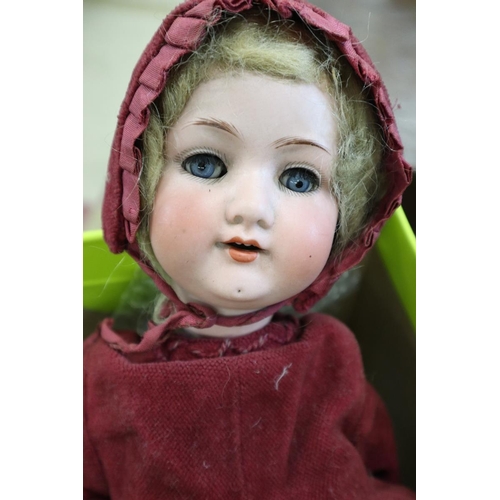 127 - Vintage German doll