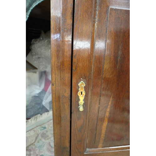 139 - Georgian oak corner cupboard