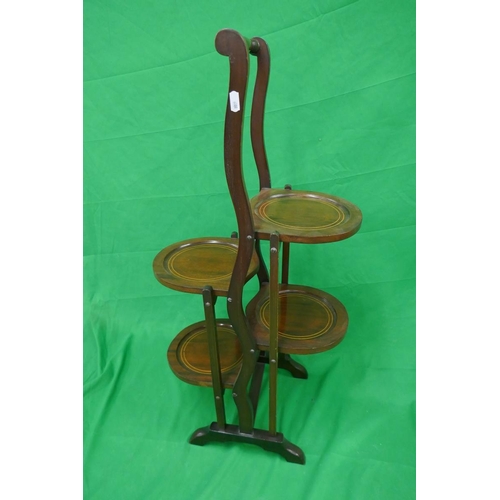 153 - Vintage folding cake stand 