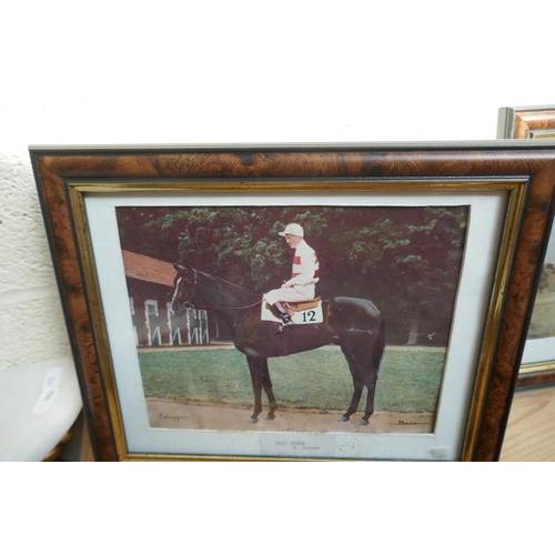 199 - Collection of horse racing and hunting prints