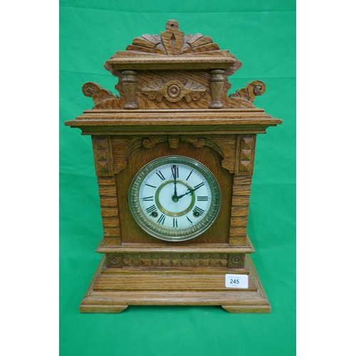 245 - 8 day Ansonia mantle clock