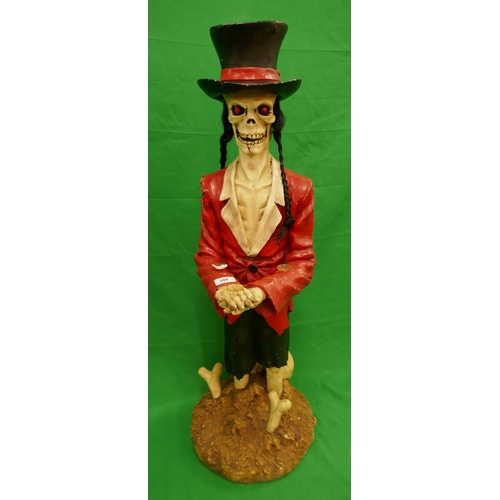 249 - Vintage skeleton figure - Approx height: 87cm