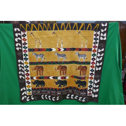 250 - Large African wall hanging