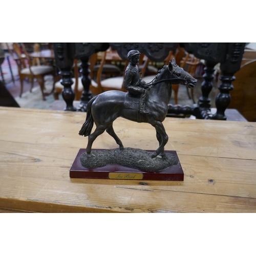 266 - Collection of racehorse figures