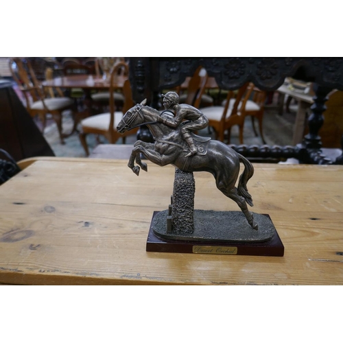 266 - Collection of racehorse figures