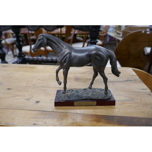 266 - Collection of racehorse figures