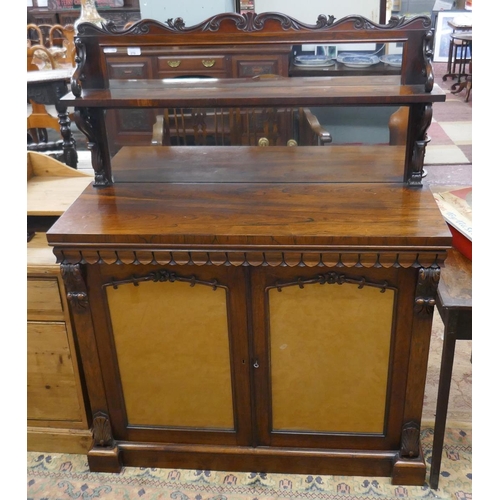 270 - Fine rosewood chiffonier - Approx size: W: 114cm D: 42cm H: 146cm