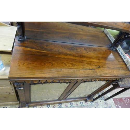 270 - Fine rosewood chiffonier - Approx size: W: 114cm D: 42cm H: 146cm