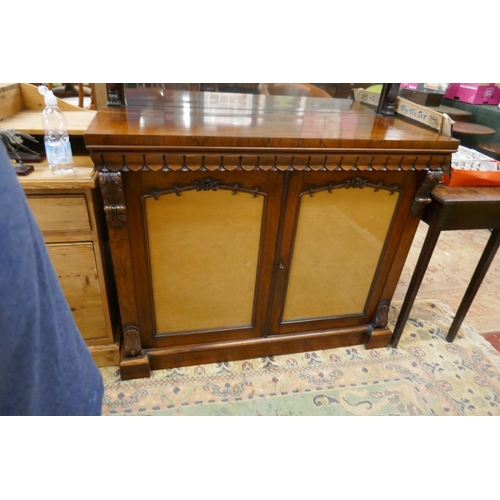 270 - Fine rosewood chiffonier - Approx size: W: 114cm D: 42cm H: 146cm