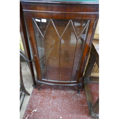 275 - Mahogany display cabinet