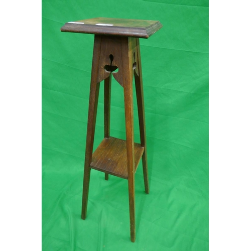 276 - Oak plant stand