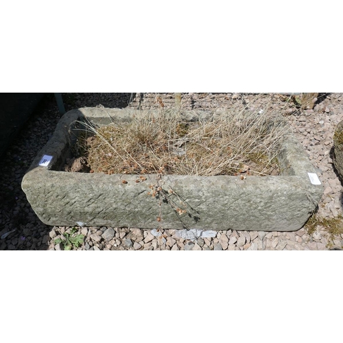 385 - Antique stone trough