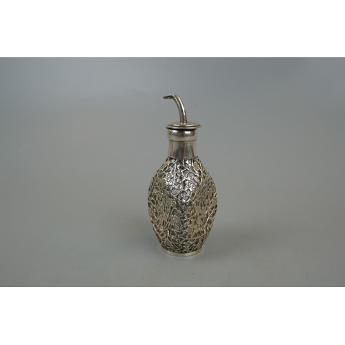 4 - Sterling silver bitters decanter