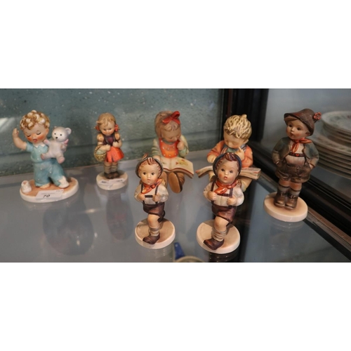 70 - Collection of Hummel figures by Goebel