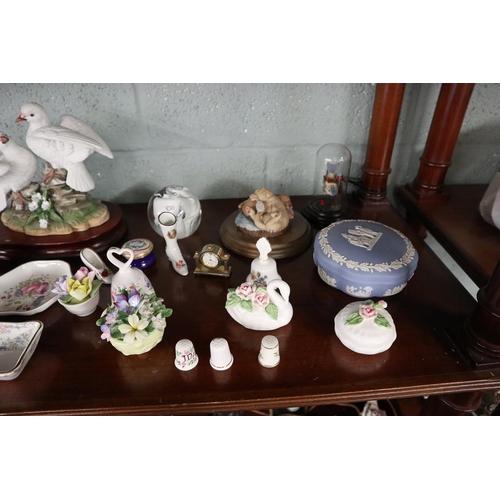 87 - Collectables to include Wedgwood etc