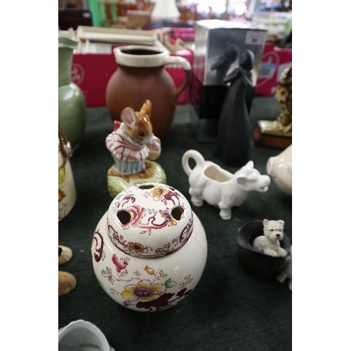 89 - Collectables to include mostly ceramics