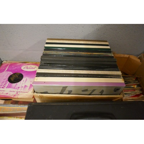 238 - Huge collection of records to include classical and pop etc