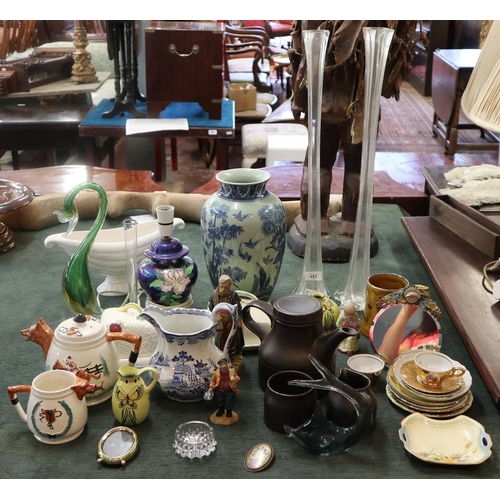 157 - Collection of ceramics and glassware etc