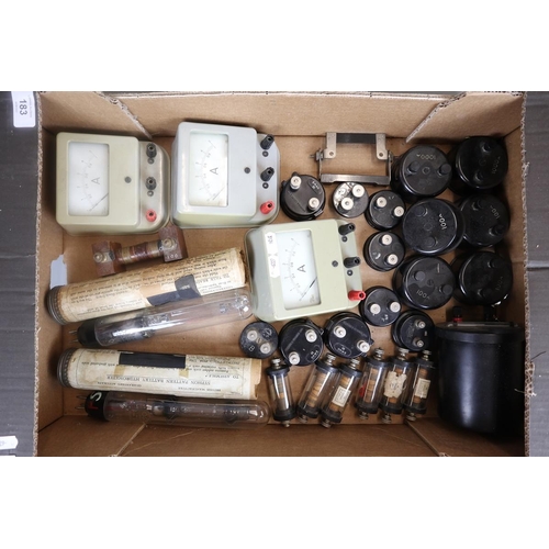 183 - Box of misc' science lab equipment