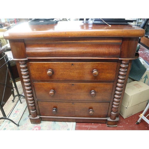 187 - Scottish chest of drawers