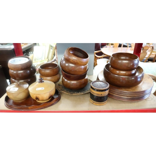 190 - Collection of treen