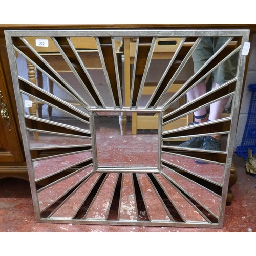 292 - Art Deco style mirror