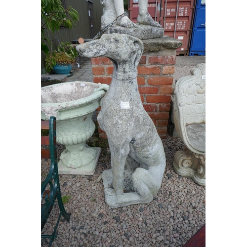 465 - Large dog figure - Approx height: 107cm