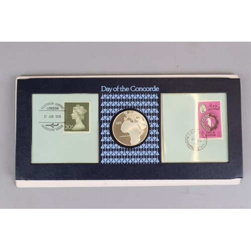 67 - Concorde coin and stamps