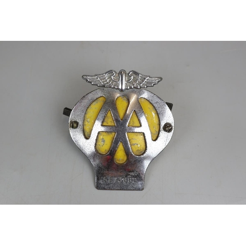 74 - Vintage AA badge