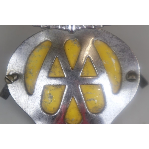 74 - Vintage AA badge