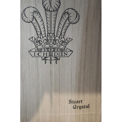 105 - Stuart Crystal L/E chalice 81/100 to commemorate the investiture of HRH Prince of Wales - Approx hei... 