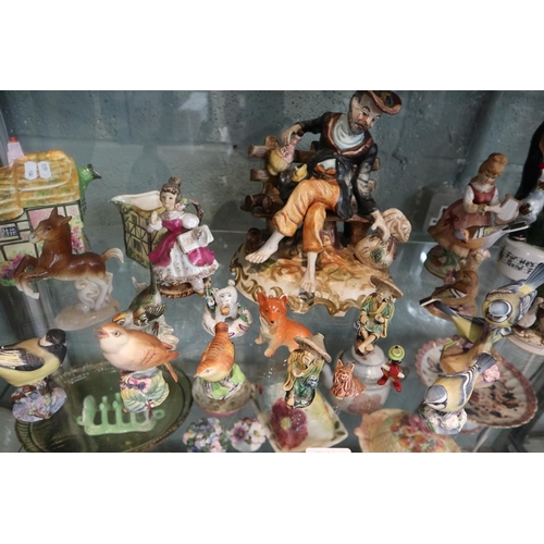 107 - Collection of ceramic figures