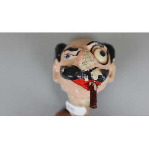 113 - Vintage bottle stop - Groucho Marx