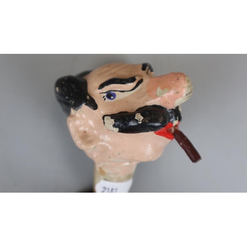 113 - Vintage bottle stop - Groucho Marx