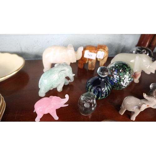 128 - Collectables to include paperweights etc