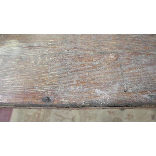 180 - Early tavern table - Approx size: L: 142cm W: 62cm H: 70cm