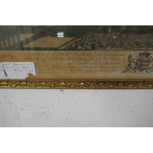 230 - Samuel and Nathan Buck engraving - Worksop Manor