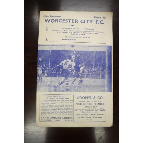 95 - Collection of vintage football programs