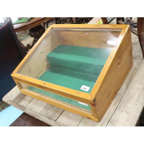 238 - Jewellery display case