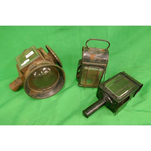 316 - 3 carriage lamps