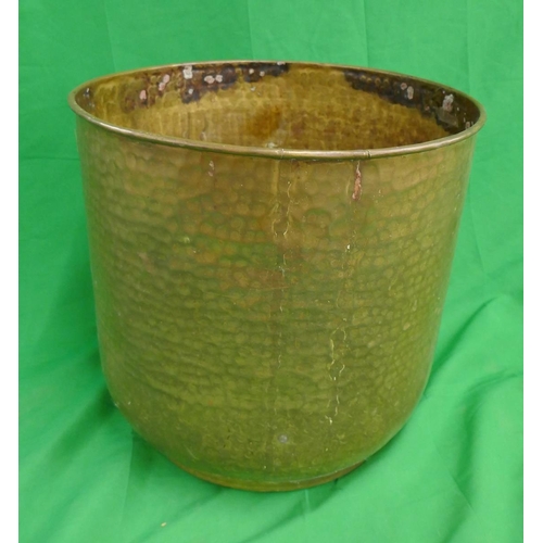 354 - Brass log bucket