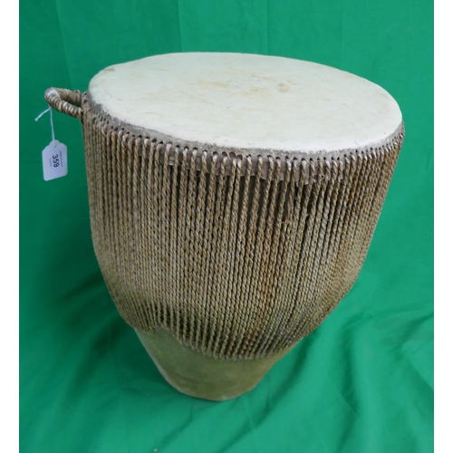 359 - African skin drum