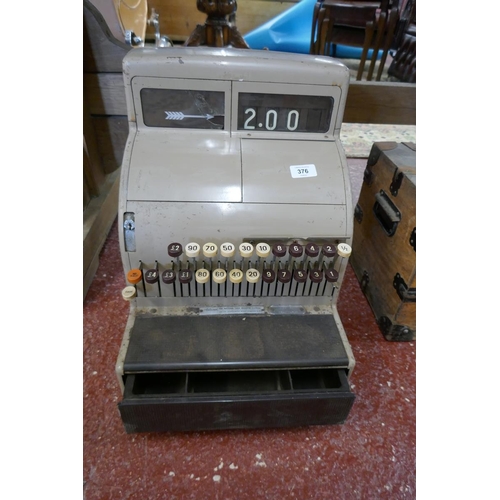 376 - 1950's National cash register till